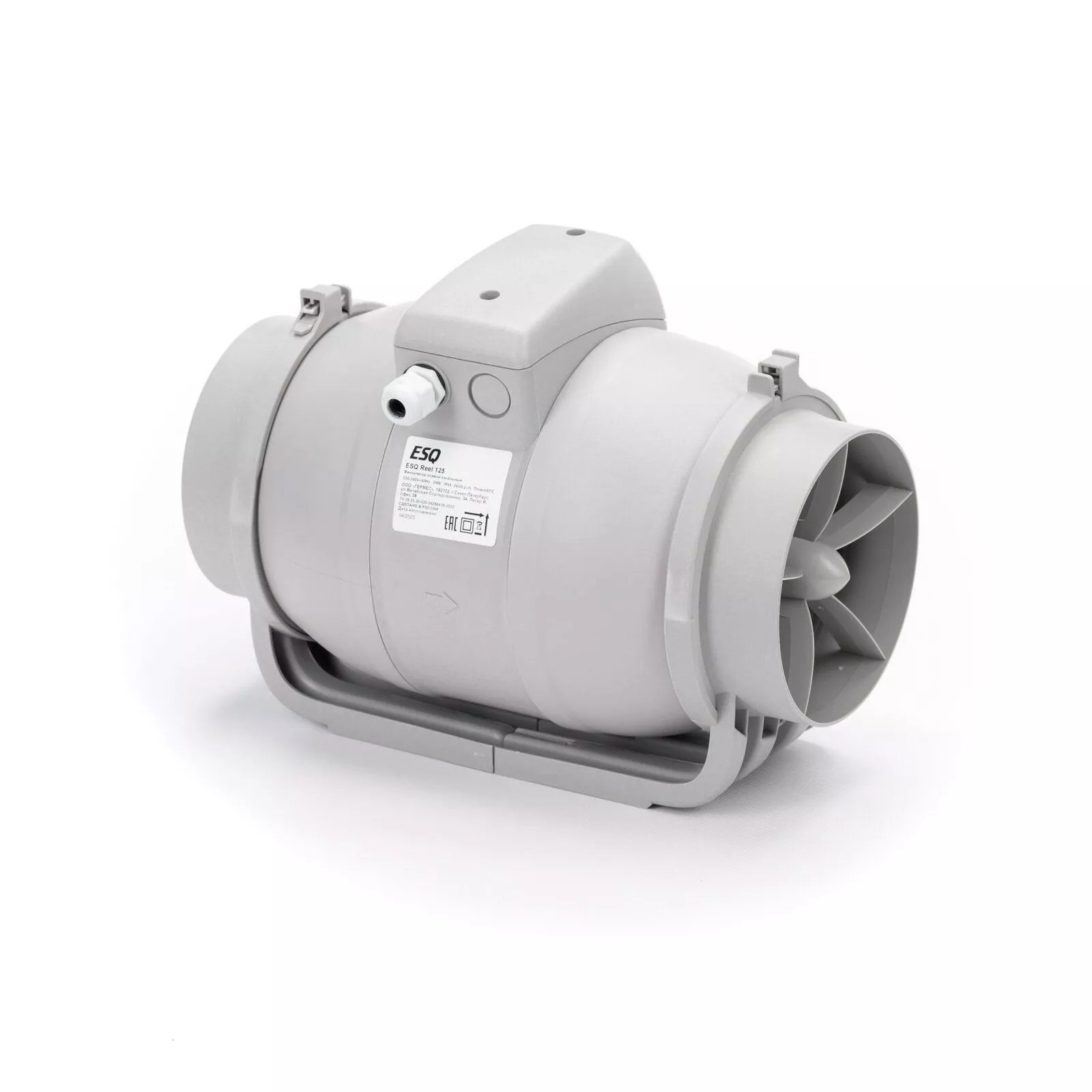 Осевой канальный вентилятор ESQ Reel 125